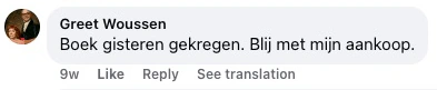 Commento di Greet