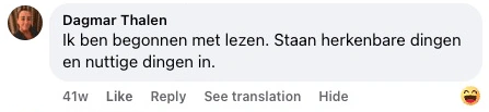 Commento di Dagmar Thalen